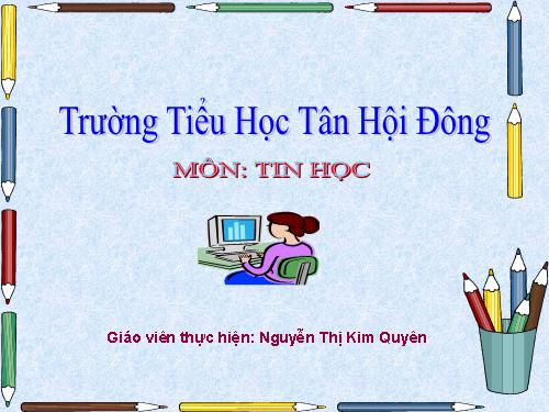 Chương II. Bài 6. Thực hành tổng hợp