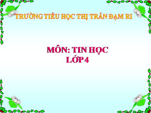 Chương VI. Bài 2. Thêm một số lệnh của Logo