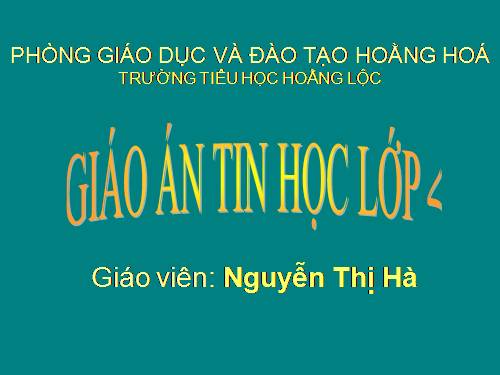 Chương I. Bài 2. Khám phá máy tính