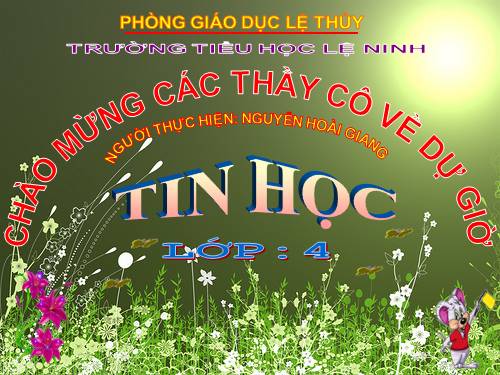 Chương IV. Bài 1. Học toán với phần mềm Cùng học toán 4