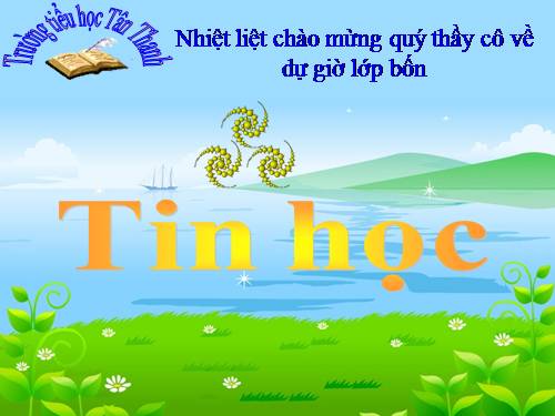 Chương V. Bài 4. Thay đổi cỡ chữ và phông chữ