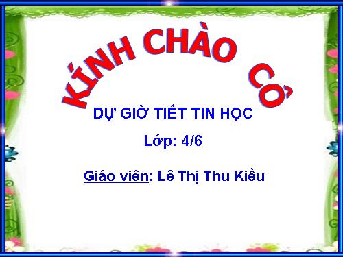 Chương III. Bài 3. Sử dụng phím Shift