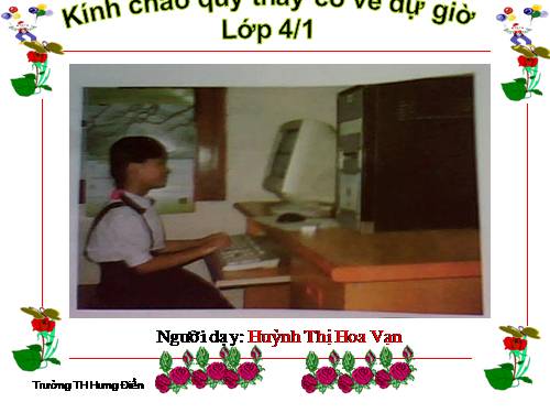 Chương III. Bài 3. Sử dụng phím Shift