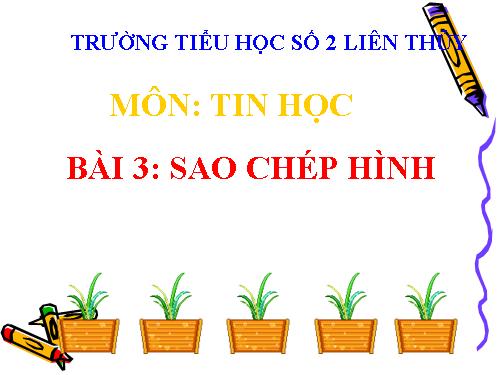 Chương II. Bài 3. Sao chép hình