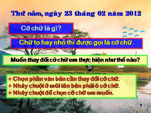 Chương V. Bài 5. Sao chép văn bản