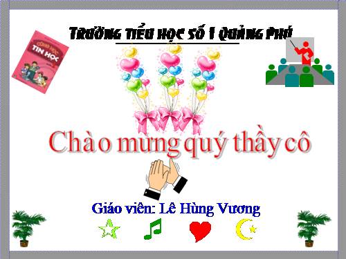 Chương IV. Bài 1. Học toán với phần mềm Cùng học toán 4