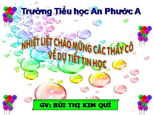 Chương V. Bài 3. Cỡ chữ và phông chữ