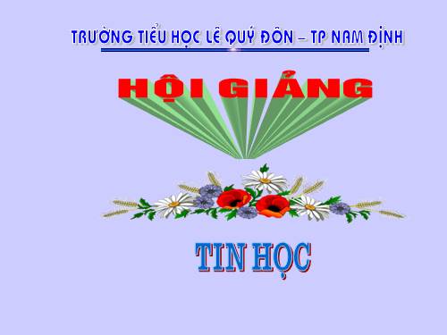 Chương II. Bài 4. Vẽ hình e-líp, hình tròn