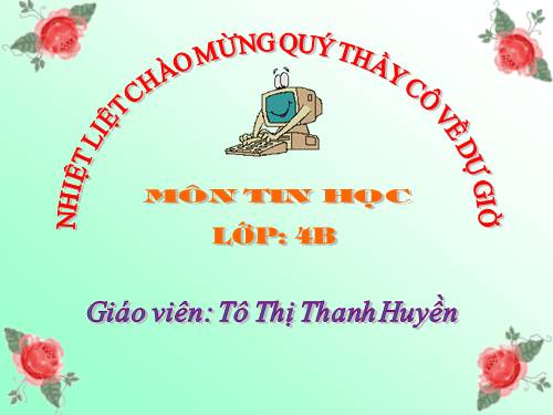 Chương IV. Bài 1. Học toán với phần mềm Cùng học toán 4