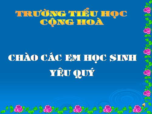 Chương II. Bài 2. Vẽ hình chữ nhật, hình vuông