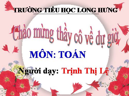 So sánh hai số thập phân