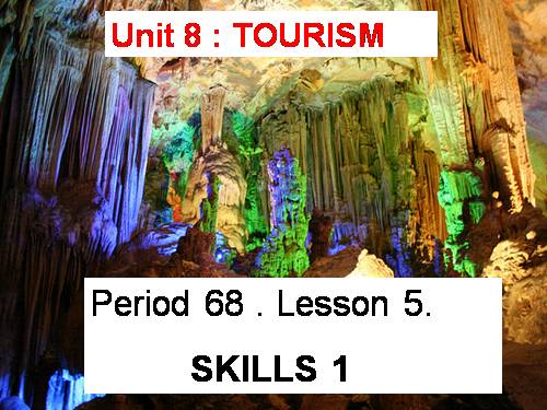 Unit 8. Tourism. Lesson 5. Skills 1