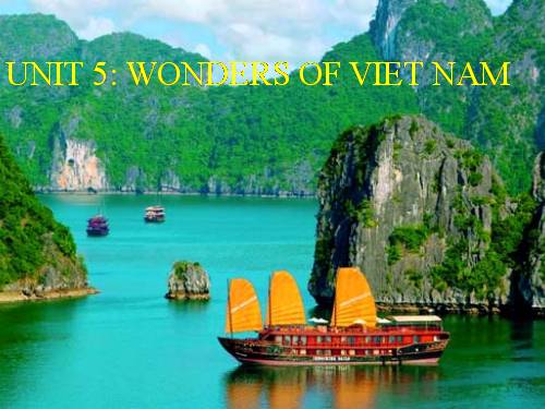 Unit 5. Wonders of Viet Nam. Lesson 1. Getting started