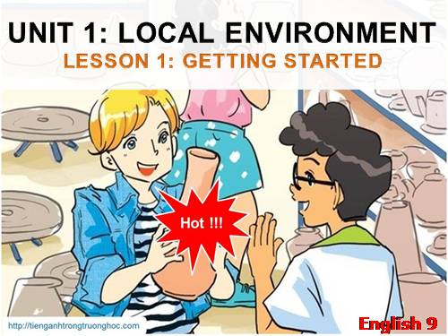 Unit 1. Local environment. Lesson 1. Getting started