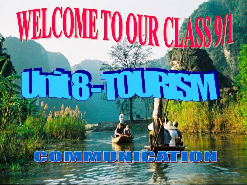 Unit 8. Tourism. Lesson 4. Communication