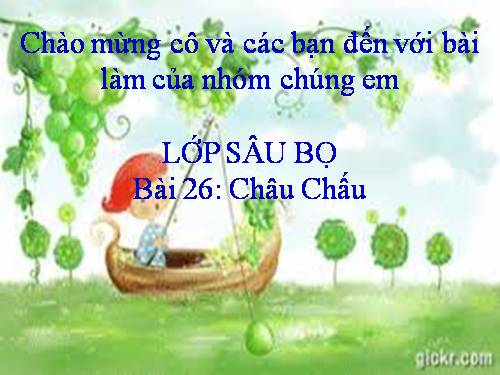 Bài 26. Châu chấu