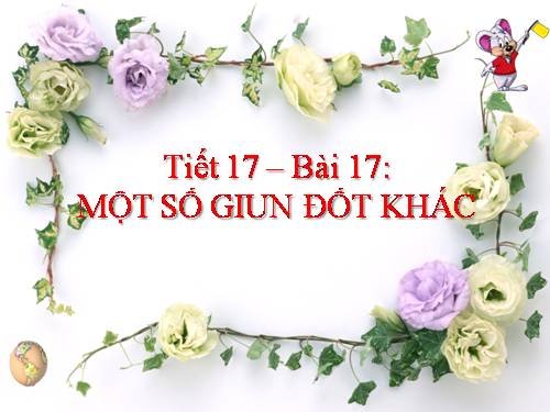 Bài 17. Một số giun đốt khác và đặc điểm chung của ngành Giun đốt