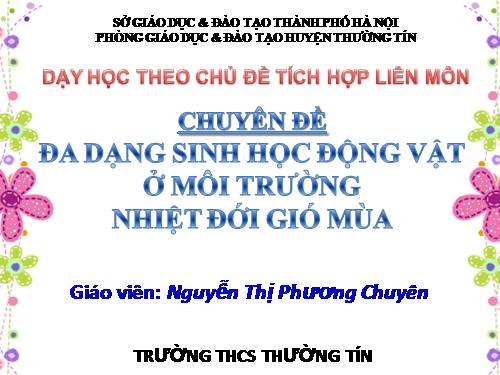 Bài 58. Đa dạng sinh học (tiếp theo)