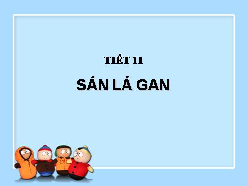 Bài 11. Sán lá gan