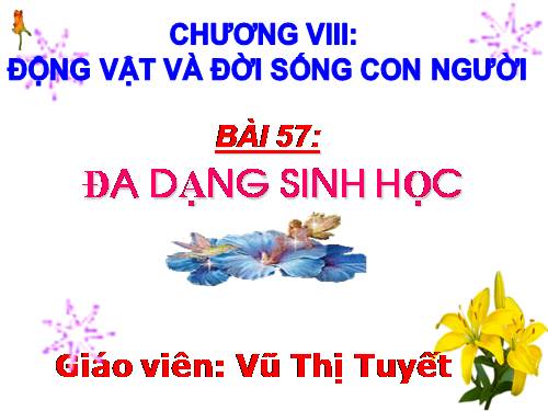 Bài 57. Đa dạng sinh học