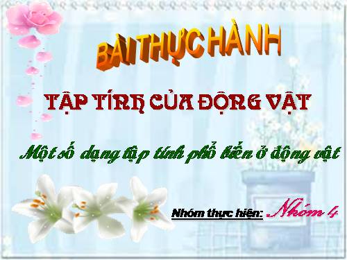 Bài 45. Thực hành: Xem băng hình về đời sống và tập tính của chim