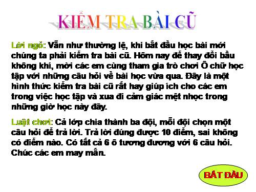 Bài 46. Thỏ