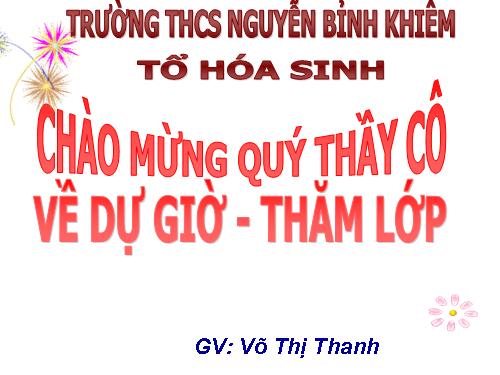 Tiết 19: Ôn tập HKI sinh 7