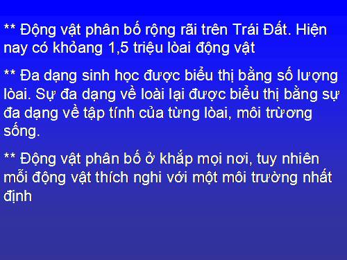 Bài 57. Đa dạng sinh học