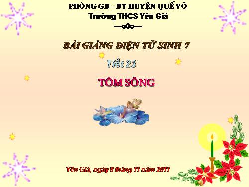 Bài 22. Tôm sông