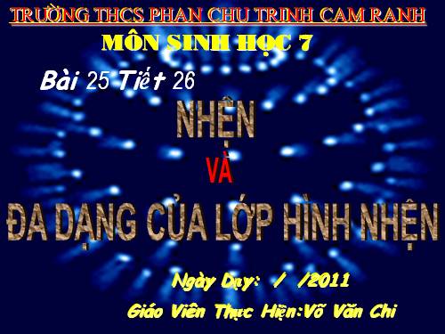 Bài 25. Nhện và sự đa dạng của lớp Hình nhện