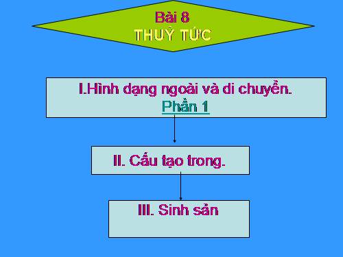 Bài 8. Thủy tức