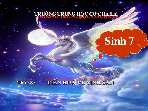 Bài 55. Tiến hoá về sinh sản