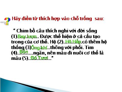 Bài 44. Đa dạng và đặc điểm chung của lớp Chim