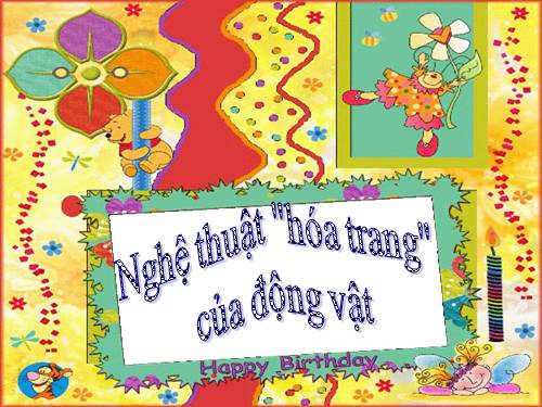 cac cach nguy trang doc dao cua ĐV