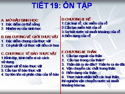 Bài 63. Ôn tập