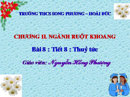 Bài 8. Thủy tức