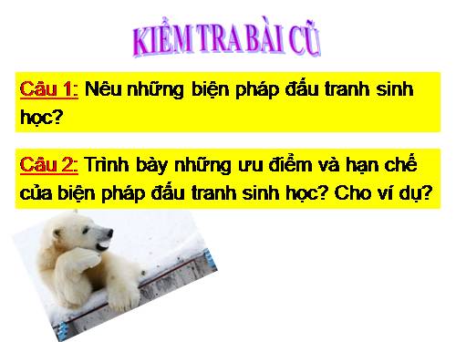Bài 60. Động vật quý hiếm
