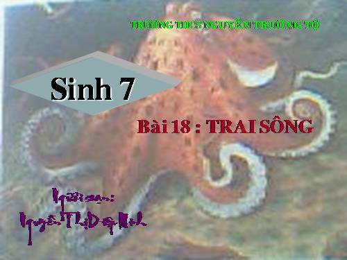 Bài 18. Trai sông