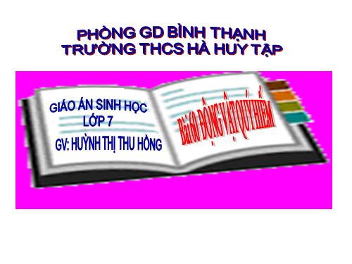 Bài 60. Động vật quý hiếm