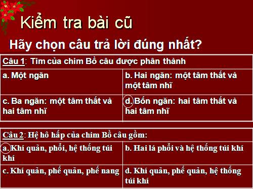 Bài 44. Đa dạng và đặc điểm chung của lớp Chim