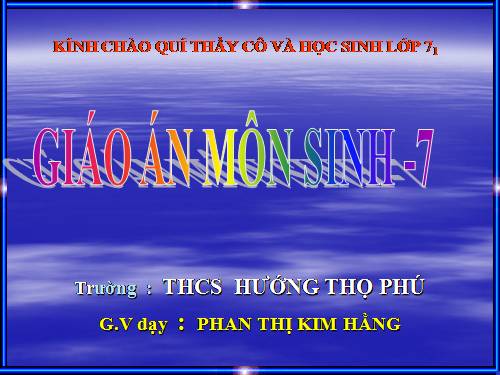 Bài 25. Nhện và sự đa dạng của lớp Hình nhện