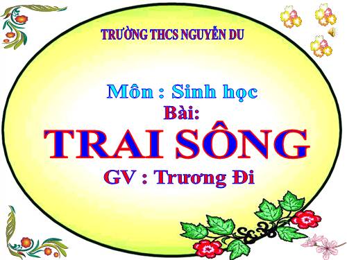 Bài 18. Trai sông