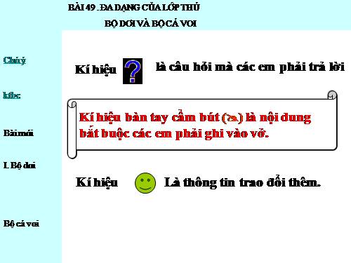 Bài 49. Đa dạng của lớp Thú: Bộ Dơi và bộ Cá voi