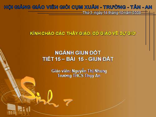 Bài 15. Giun đất