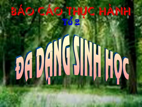 Bài 57. Đa dạng sinh học