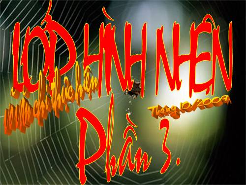 tuư liệu sinh học 7(lớp hình nhện P3)