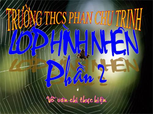 tư liệu sinh học 7 nè(lớp hình nhện P2)HOT đó!
