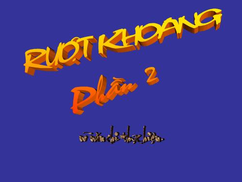 ruột khoang ở biển phần 2!!!