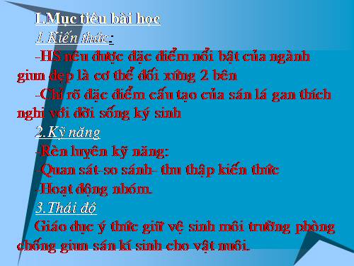 Bài 11. Sán lá gan