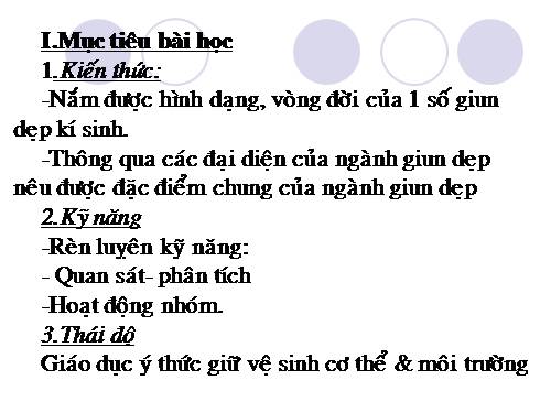 Bài 12. Một số giun dẹp khác và đặc điểm chung của ngành Giun dẹp